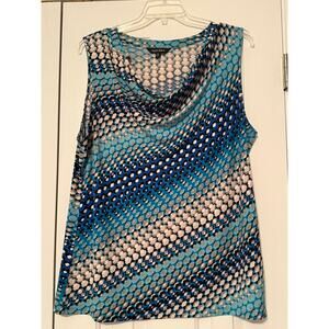 Ellen Tracy Dressy Shell, Size XL